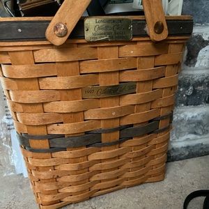 Longaberger 1996 Charter Membership Collector basket